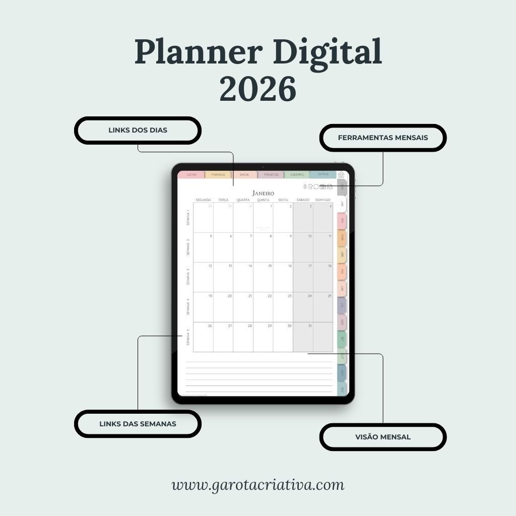 3 Planner Digital 2026